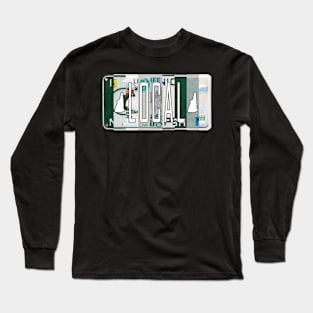 New Hampshire Local License Plates Long Sleeve T-Shirt